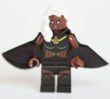 LEGO Minifigure-Storm-Super Heroes / X-Men-SH116-Creative Brick Builders